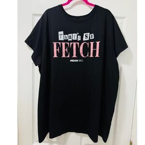 Torrid 5 (5X 28) Classic Fit Mean Girls That's So Fetch Graphic Tee T shirt New